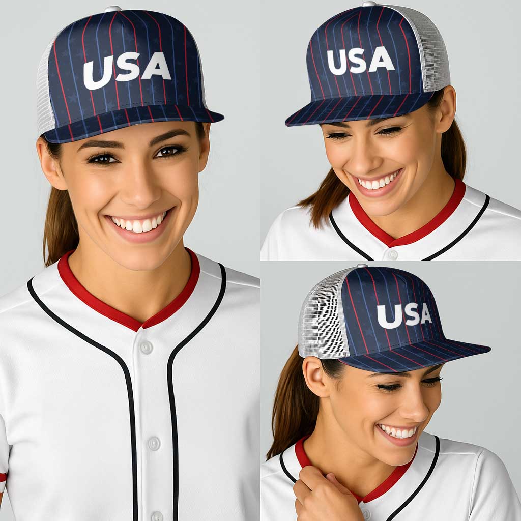 USA Soccer 2026 Baseball Net Cap Stars and Stripes Take the Field