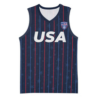 Custom USA Soccer 2026 Basketball Jersey Stars and Stripes Take the Field