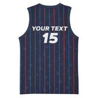 Custom USA Soccer 2026 Basketball Jersey Stars and Stripes Take the Field