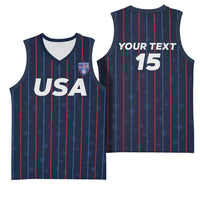 Custom USA Soccer 2026 Basketball Jersey Stars and Stripes Take the Field