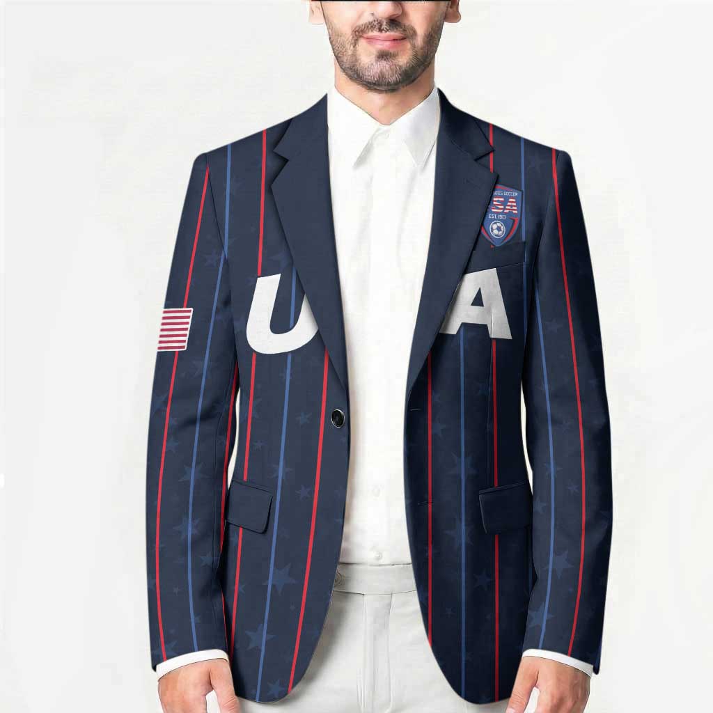 Custom USA Soccer 2026 Blazer Stars and Stripes Take the Field