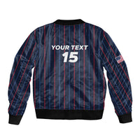 Custom USA Soccer 2026 Bomber Jacket Stars and Stripes Take the Field