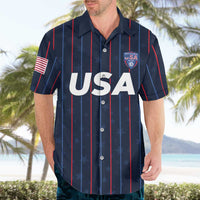 Custom USA Soccer 2026 Hawaiian Shirt Stars and Stripes Take the Field