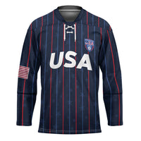 Custom USA Soccer 2026 Hockey Jersey Stars and Stripes Take the Field