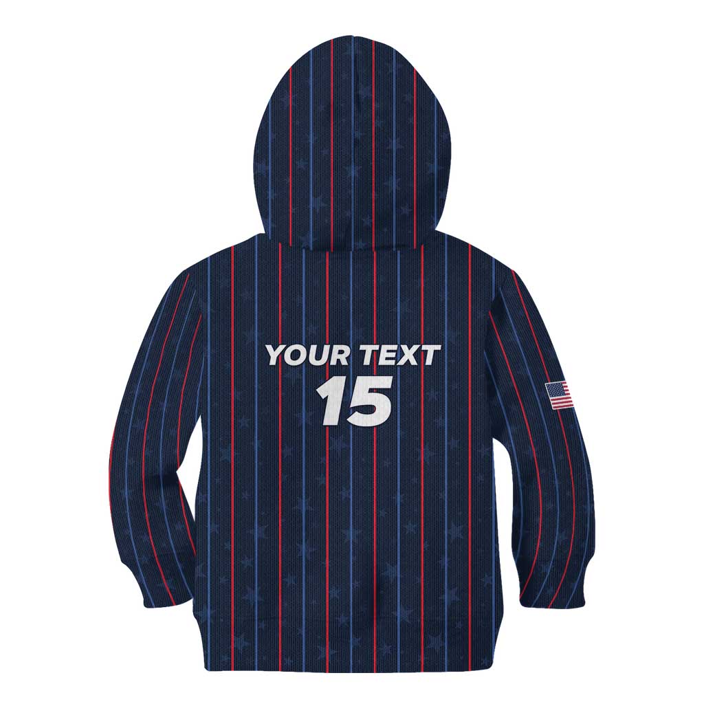Custom USA Soccer 2026 Kid Hoodie Stars and Stripes Take the Field