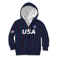 Custom USA Soccer 2026 Kid Hoodie Stars and Stripes Take the Field