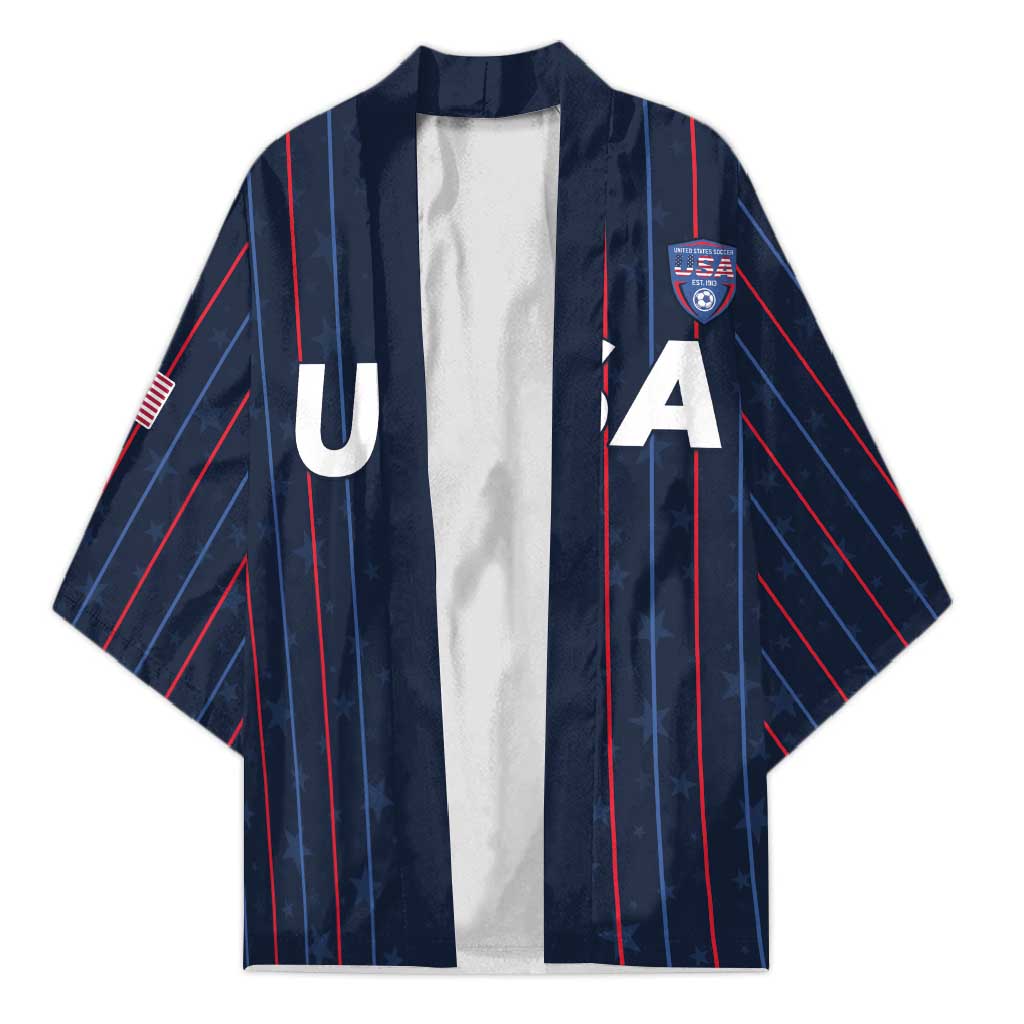 Custom USA Soccer 2026 Kimono Stars and Stripes Take the Field