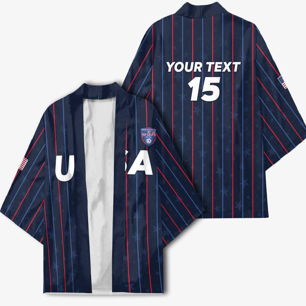 Custom USA Soccer 2026 Kimono Stars and Stripes Take the Field