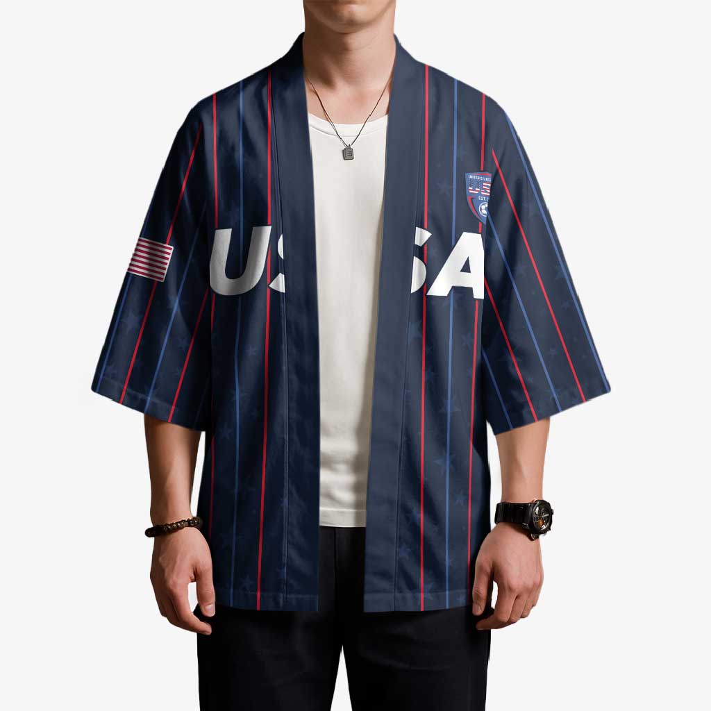 Custom USA Soccer 2026 Kimono Stars and Stripes Take the Field