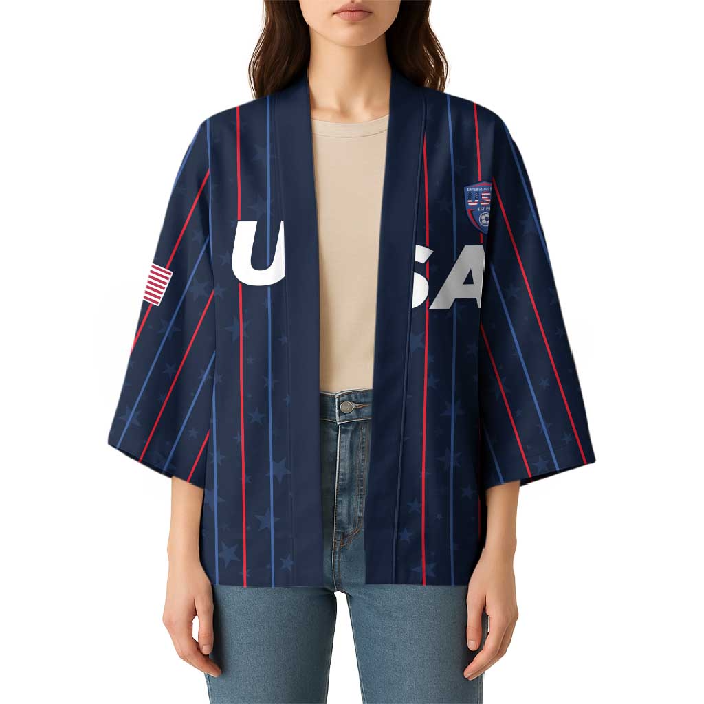 Custom USA Soccer 2026 Kimono Stars and Stripes Take the Field