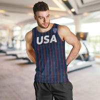 Custom USA Soccer 2026 Men Tank Top Stars and Stripes Take the Field