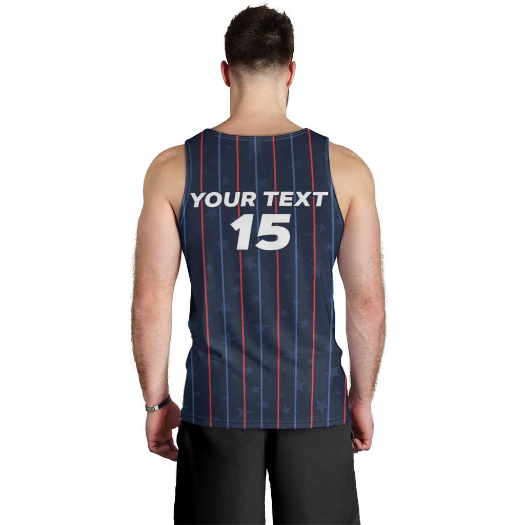 Custom USA Soccer 2026 Men Tank Top Stars and Stripes Take the Field