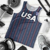 Custom USA Soccer 2026 Men Tank Top Stars and Stripes Take the Field