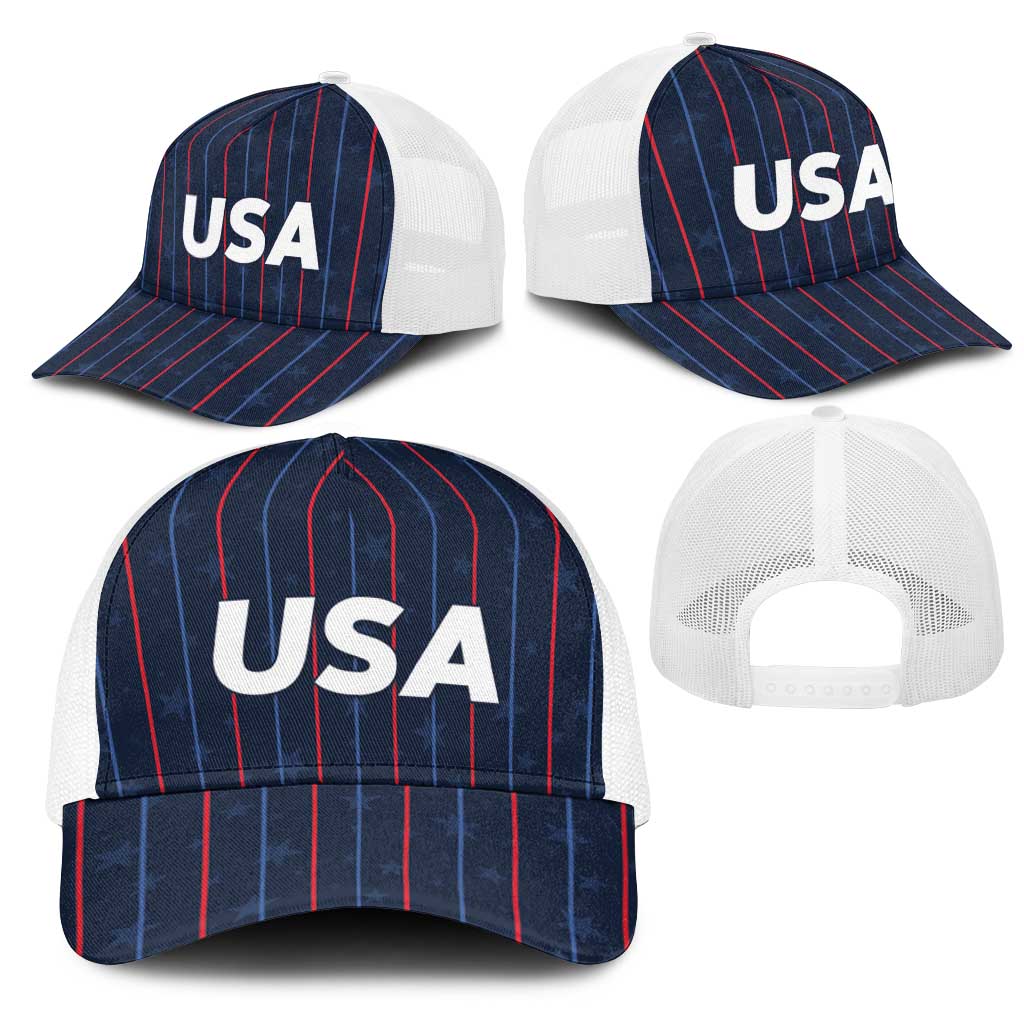 USA Soccer 2026 Mesh Trucker Cap Stars and Stripes Take the Field