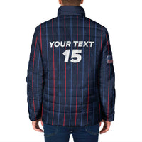 Custom USA Soccer 2026 Padded Jacket Stars and Stripes Take the Field