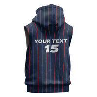 Custom USA Soccer 2026 Sleeveless Hoodie Stars and Stripes Take the Field