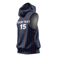 Custom USA Soccer 2026 Sleeveless Hoodie Stars and Stripes Take the Field