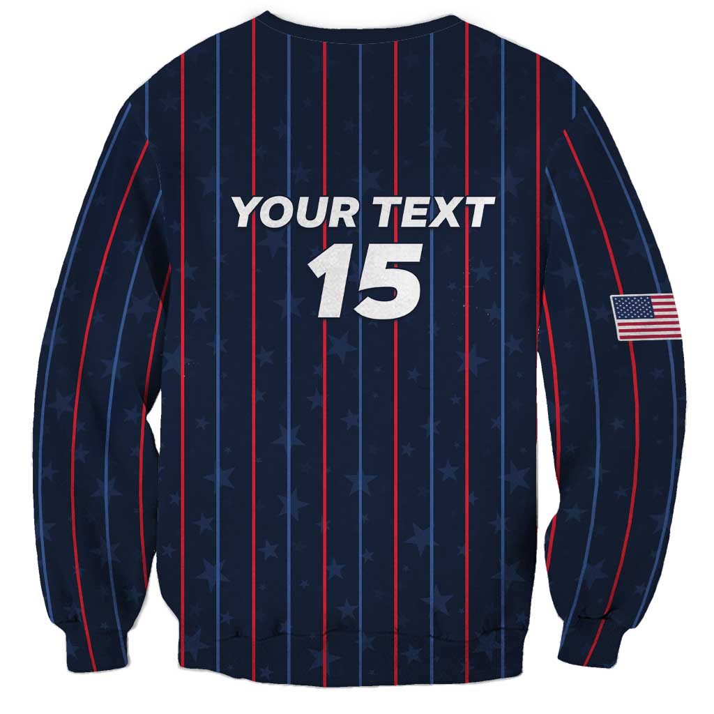 Custom USA Soccer 2026 Sweatshirt Stars and Stripes Take the Field