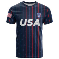 Custom USA Soccer 2026 T Shirt Stars and Stripes Take the Field