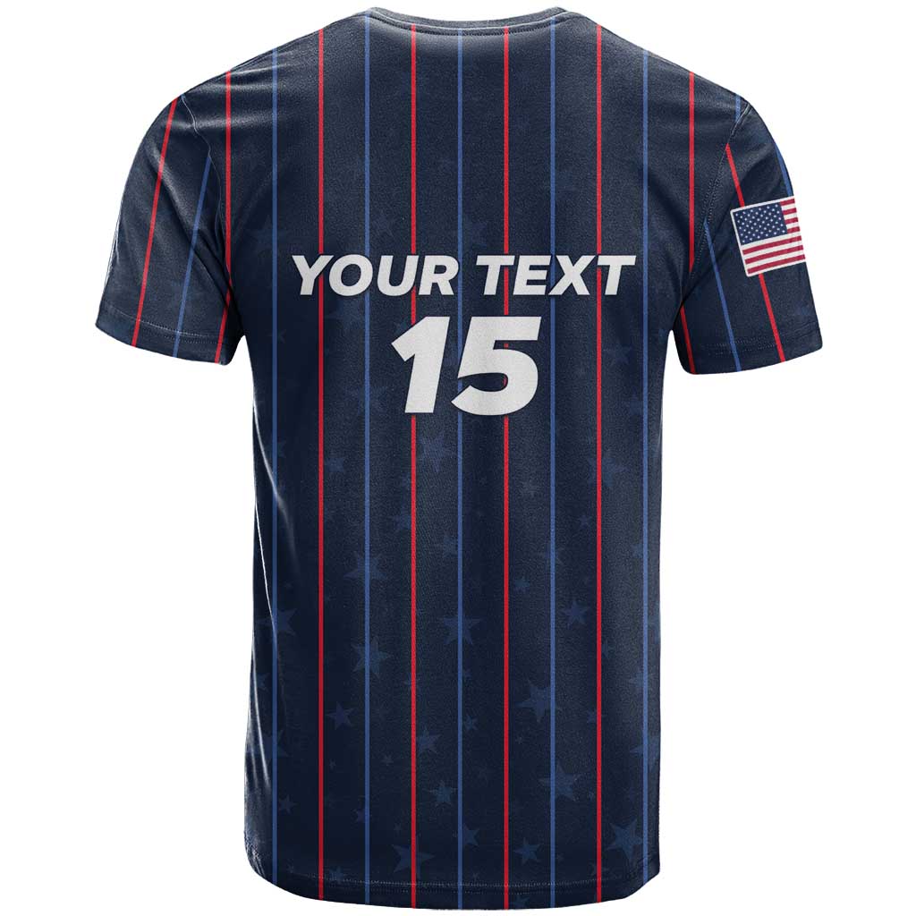 Custom USA Soccer 2026 T Shirt Stars and Stripes Take the Field