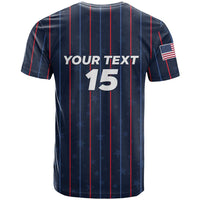 Custom USA Soccer 2026 T Shirt Stars and Stripes Take the Field