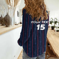 Custom USA Soccer 2026 Women Casual Shirt Stars and Stripes Take the Field