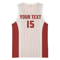 Custom Canada Soccer 2026 Basketball Jersey True North Takes the Pitch - White