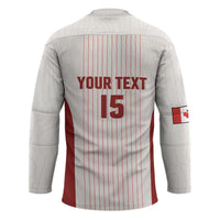 Custom Canada Soccer 2026 Hockey Jersey True North Takes the Pitch - White