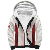 Custom Canada Soccer 2026 Sherpa Hoodie True North Takes the Pitch - White