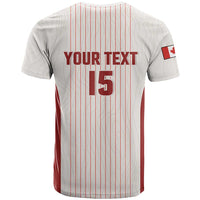 Custom Canada Soccer 2026 T Shirt True North Takes the Pitch - White