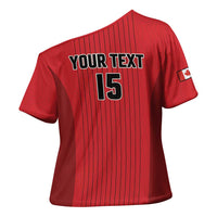 Custom Canada Soccer 2026 Cross Shoulder Shirt True North Takes the Pitch - Red