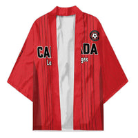 Custom Canada Soccer 2026 Kimono True North Takes the Pitch - Red