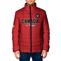 Custom Canada Soccer 2026 Padded Jacket True North Takes the Pitch - Red