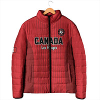 Custom Canada Soccer 2026 Padded Jacket True North Takes the Pitch - Red