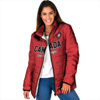 Custom Canada Soccer 2026 Padded Jacket True North Takes the Pitch - Red