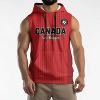 Custom Canada Soccer 2026 Sleeveless Hoodie True North Takes the Pitch - Red