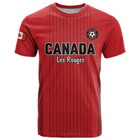 Custom Canada Soccer 2026 T Shirt True North Takes the Pitch - Red