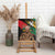 Nelson Mandela International Day Canvas Wall Art African Pattern Grunge Style - Wonder Print Shop