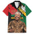 Nelson Mandela International Day Hawaiian Shirt African Pattern Grunge Style - Wonder Print Shop
