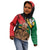 Nelson Mandela International Day Kid Hoodie African Pattern Grunge Style - Wonder Print Shop