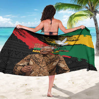 Nelson Mandela International Day Sarong African Pattern Grunge Style - Wonder Print Shop