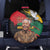 Nelson Mandela International Day Spare Tire Cover African Pattern Grunge Style - Wonder Print Shop