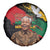 Nelson Mandela International Day Spare Tire Cover African Pattern Grunge Style - Wonder Print Shop