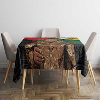 Nelson Mandela International Day Tablecloth African Pattern Grunge Style - Wonder Print Shop