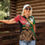 Nelson Mandela International Day Women Polo Shirt African Pattern Grunge Style - Wonder Print Shop