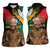 Nelson Mandela International Day Women Sleeveless Polo Shirt African Pattern Grunge Style - Wonder Print Shop
