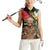 Nelson Mandela International Day Women Sleeveless Polo Shirt African Pattern Grunge Style - Wonder Print Shop