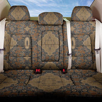 Madiba Nelson Mandela Back Car Seat Cover Indonesia Batik Earthy Brown - Wonder Print Shop