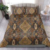 Madiba Nelson Mandela Bedding Set Indonesia Batik Earthy Brown - Wonder Print Shop