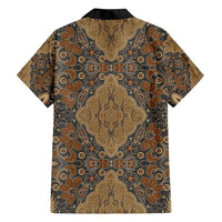 Madiba Nelson Mandela Hawaiian Shirt Indonesia Batik Earthy Brown - Wonder Print Shop